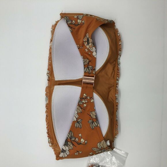 Seafolly Revolve Spledour Shirred Bandeau Bikini - Picture 3 of 4